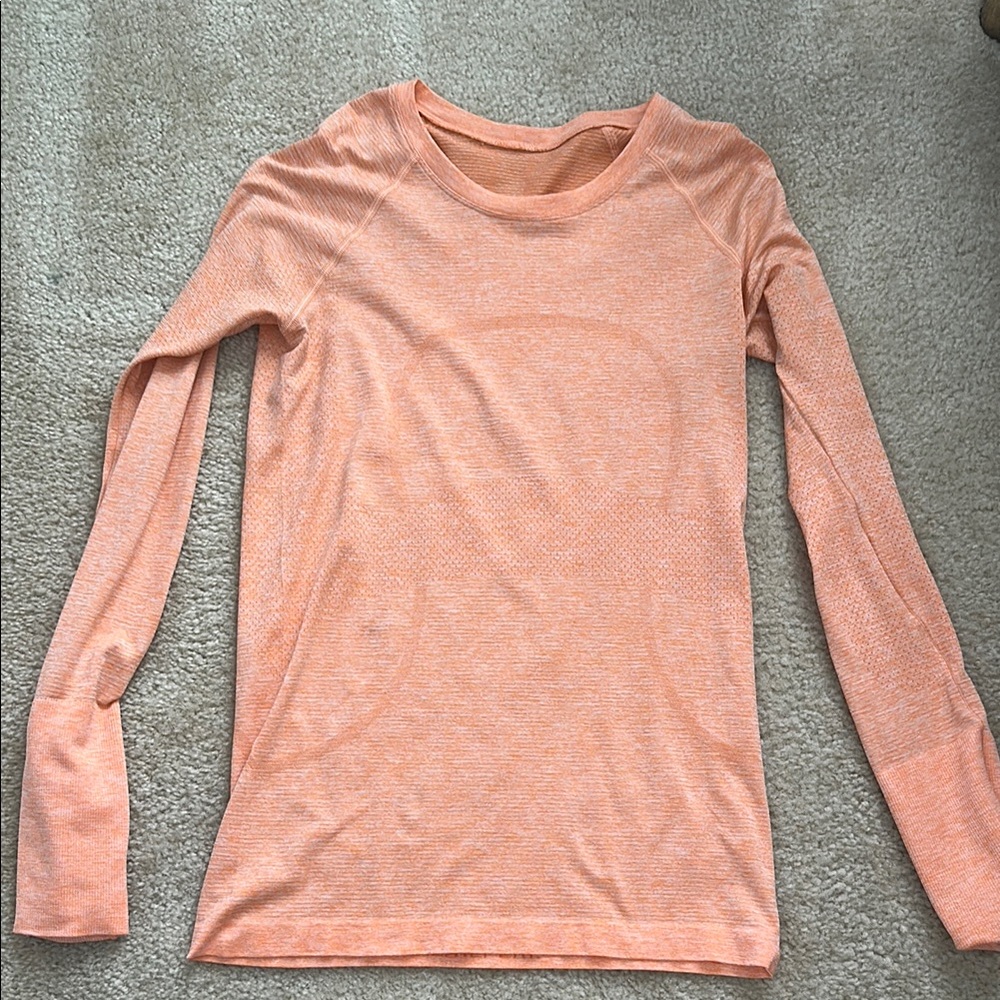 Lululemon Swiftly Tech Long Sleeve 2.0 - Orange